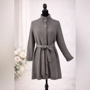 Alfani Belted Knit Cardigan Sweater | XL | Like New